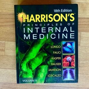 Harrison’s Internal Medicine text book, 18th edition